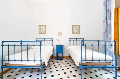 Cama o camas de una habitación en Villa Fuente Victoria