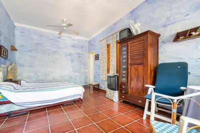 Cama o camas de una habitación en Villa Fuente Victoria