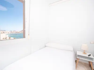 Cama o camas de una habitación en Frente al Mar con Garaje y Wifi - by Aloha Palma