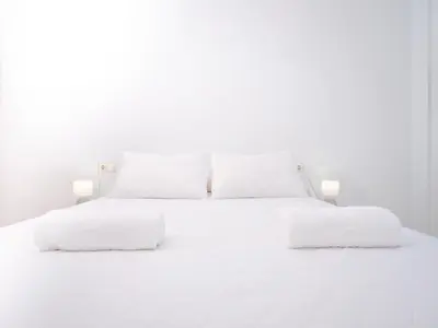 Cama o camas de una habitación en Frente al Mar con Garaje y Wifi - by Aloha Palma
