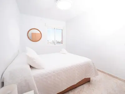 Cama o camas de una habitación en Frente al Mar con Garaje y Wifi - by Aloha Palma