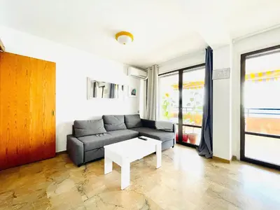Zona de estar de Seaside Escape in Aguadulce