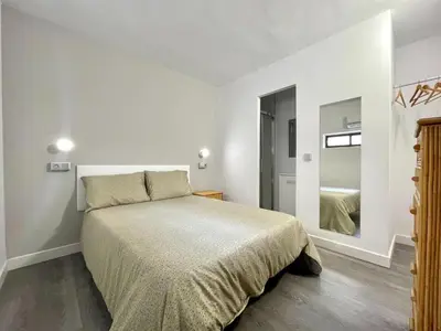Cama o camas de una habitación en Seaside Escape in Aguadulce