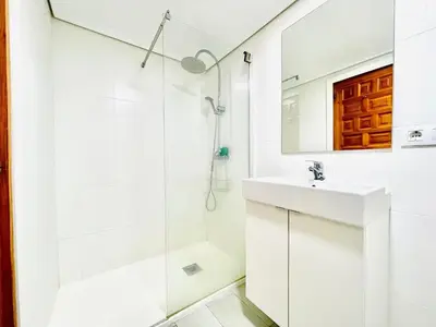 Un baño de Seaside Escape in Aguadulce