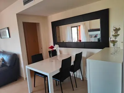 Zona de estar de Golf & Spa resort with new big luxery appartement