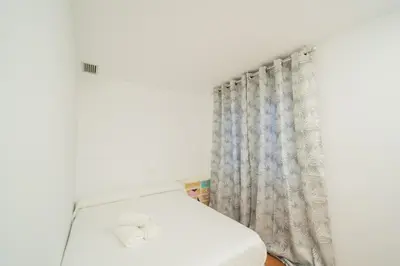 Cama o camas de una habitación en Expoholidays - Apartamentos Rueda Lopez