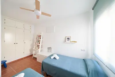 Cama o camas de una habitación en Casa Munich