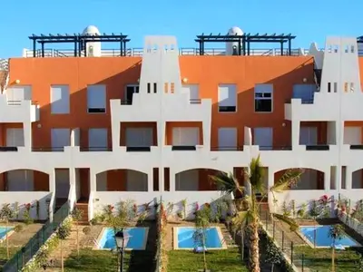 Piscina en o cerca de Apartment with Pool near Garrucha Beach