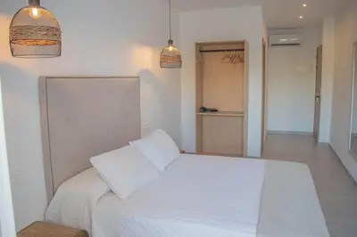 Cama o camas de una habitación en H Arena Mojacar