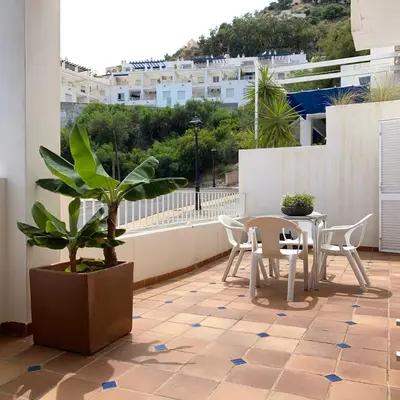 Un balcón o terraza de Residencial Oasis