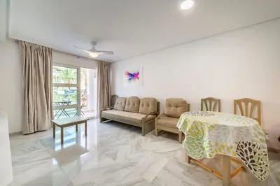 Zona de estar de Apartamento Faro 2