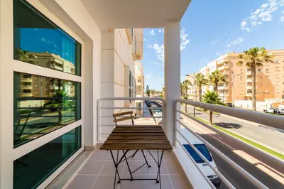 Un balcón o terraza de Apartamento Faro 2