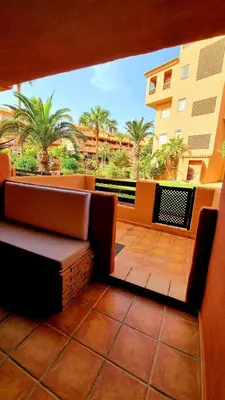 Un balcón o terraza de Villas de Almerimar Golf