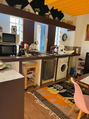 Una cocina o zona de cocina en Salamandra