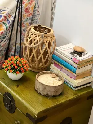 Biblioteca en el apartamento