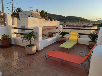 Un balcón o terraza de El Rincón del Mortero