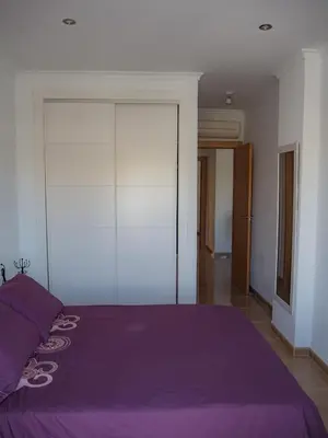 Cama o camas de una habitación en Apartamento Pueblo Salinas
