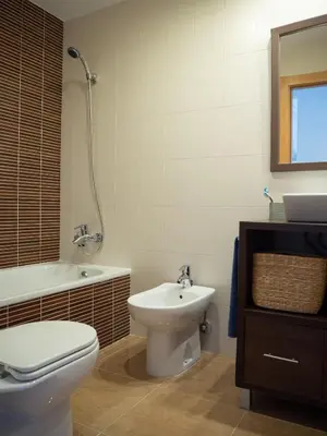 Un baño de Apartamento Pueblo Salinas
