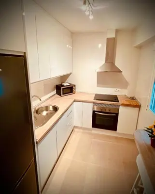 Una cocina o zona de cocina en Hospedería Ortiz en Villa de Níjar