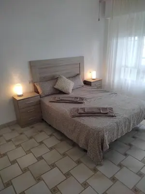 Cama o camas de una habitación en Aguadulce playa