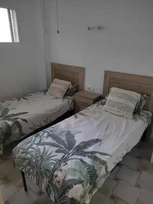 Cama o camas de una habitación en Aguadulce playa