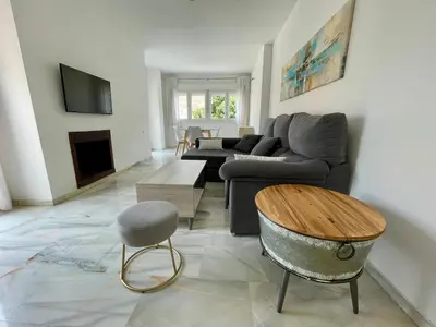 Zona de estar de Apartamentos Valparaiso II