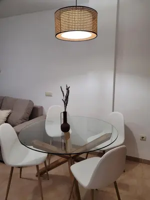 Zona de estar de Piso céntrico en 2° línea de playa