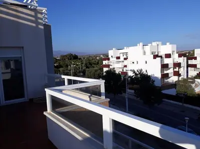 Un balcón o terraza de Ático con terraza en el Toyo