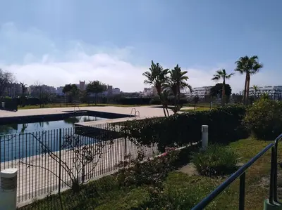 Piscina en o cerca de Ático con terraza en el Toyo