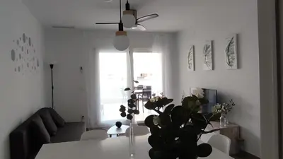 Zona de estar de Apartamento Residencial Mar Y Sal, Roquetas de Mar, Almería, Las Salinas