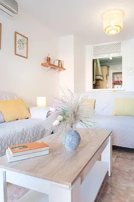 Cama o camas de una habitación en Casa Playa Bonita Primera linea de playa