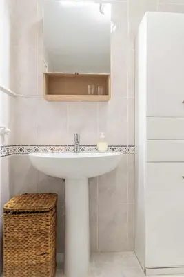 Un baño de Casa Playa Bonita Primera linea de playa