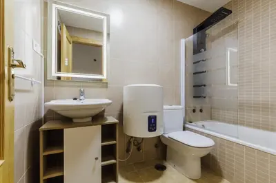 Un baño de Ying y Yang