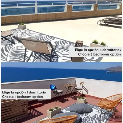 Increíble ático con vistas a la bahía de Almería