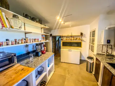 Una cocina o zona de cocina en Cueva Ventica