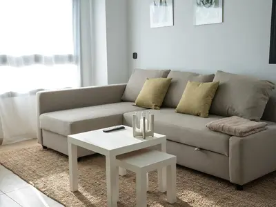 Zona de estar de Apartamentos Brisas del Puerto de Aguadulce