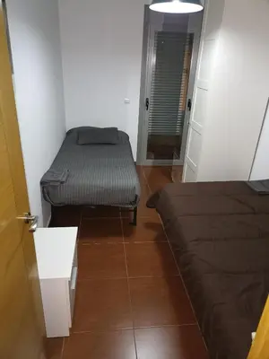 Cama o camas de una habitación en Apartamento Molino
