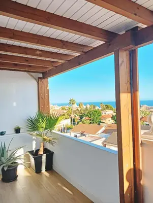 Vista general del mar o vista desde el apartamento