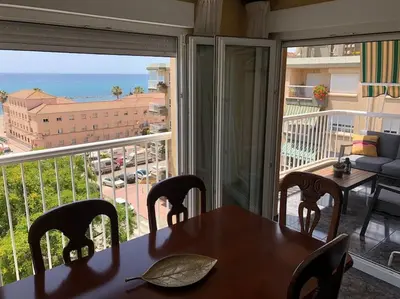 Vista general del mar o vista desde el apartamento