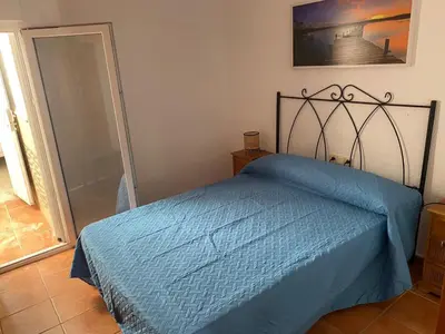 Cama o camas de una habitación en Cala San Pedro