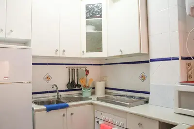 Una cocina o zona de cocina en LA CASITA DEL CABO