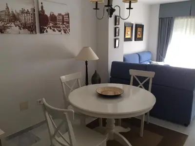 Zona de estar de Apartamento Golf Playaserena