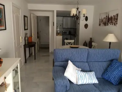Zona de estar de Apartamento Golf Playaserena