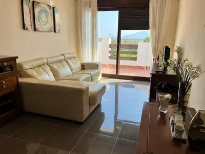 Zona de estar de Casa Ana Vera Playa