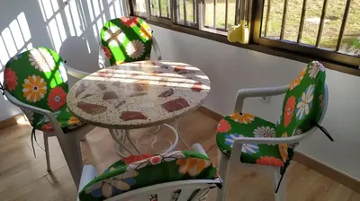 Plano de Coqueto apartamento con terraza en la playa