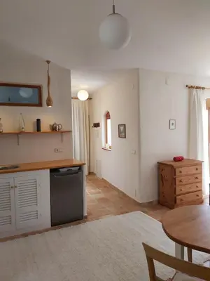 Una cocina o zona de cocina en Cortijo El Molino Apartamento