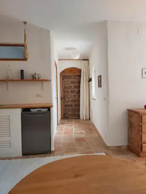 Una cocina o zona de cocina en Cortijo El Molino Apartamento