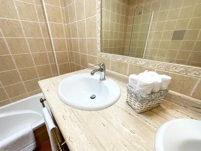 Un baño de Casa de la Plaza