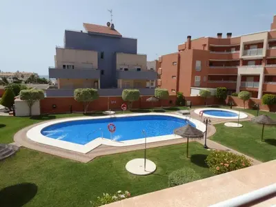 Piscina en o cerca de Apartment in Roquetas near the beach