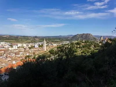 Vista general de una montaña o vista desde el apartamento